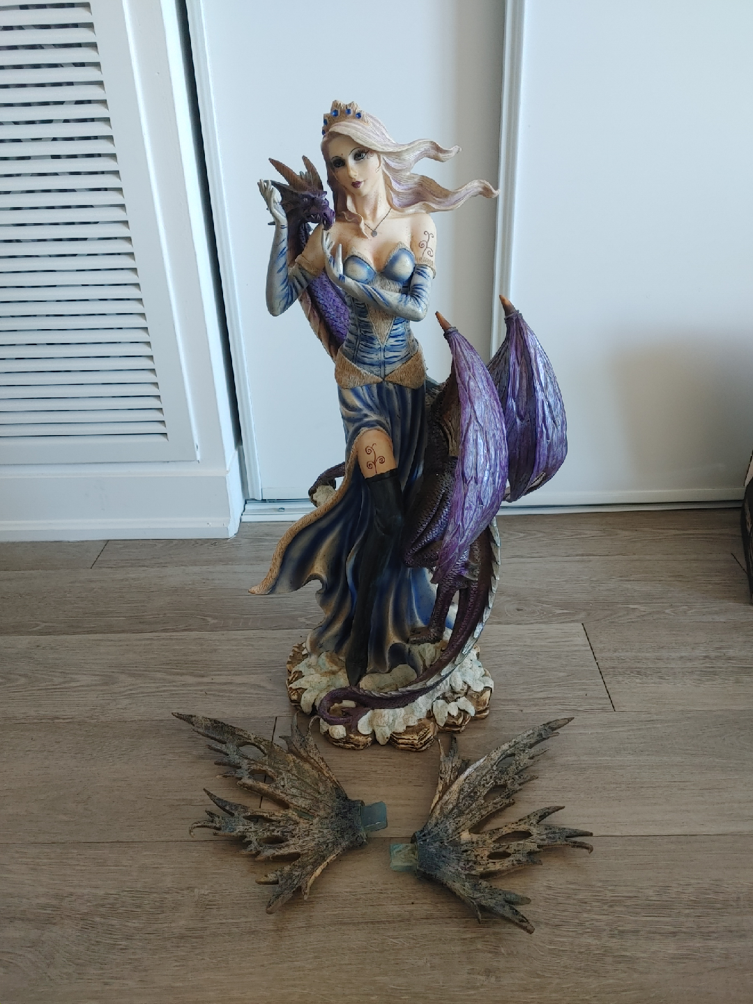 Collectible Fairy and Dragon Figurine - photo 5
