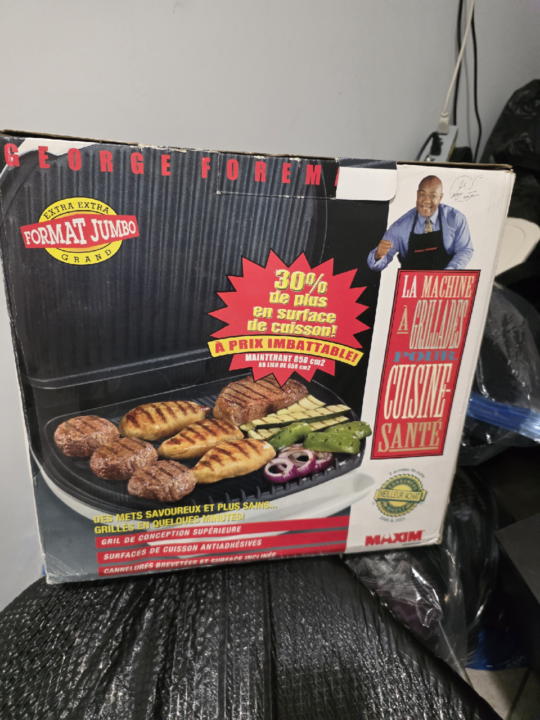 George Foreman Extra Jumbo Grill