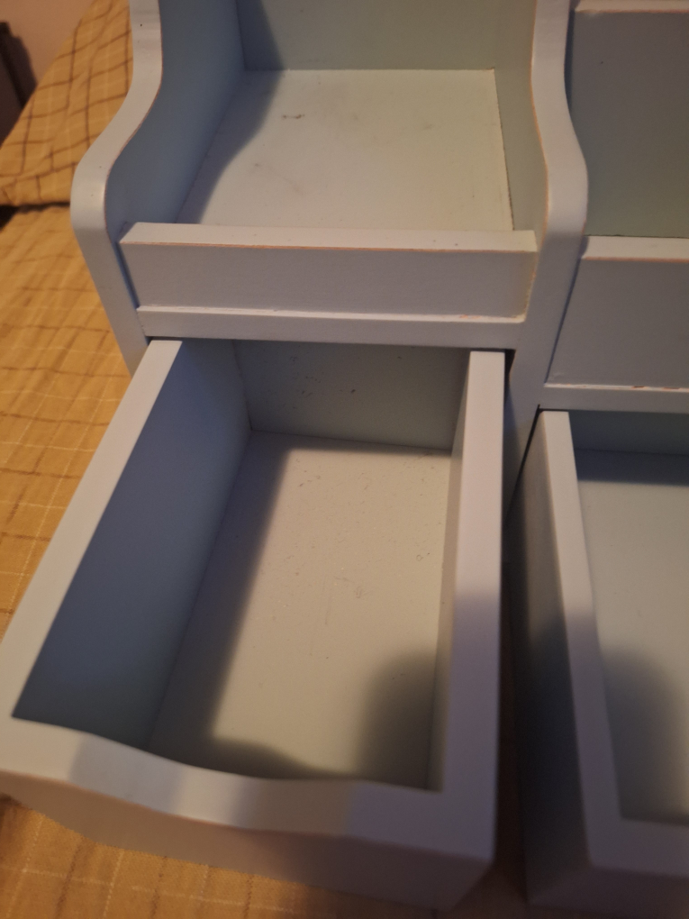 blue Cabinet Storage Box - photo 3