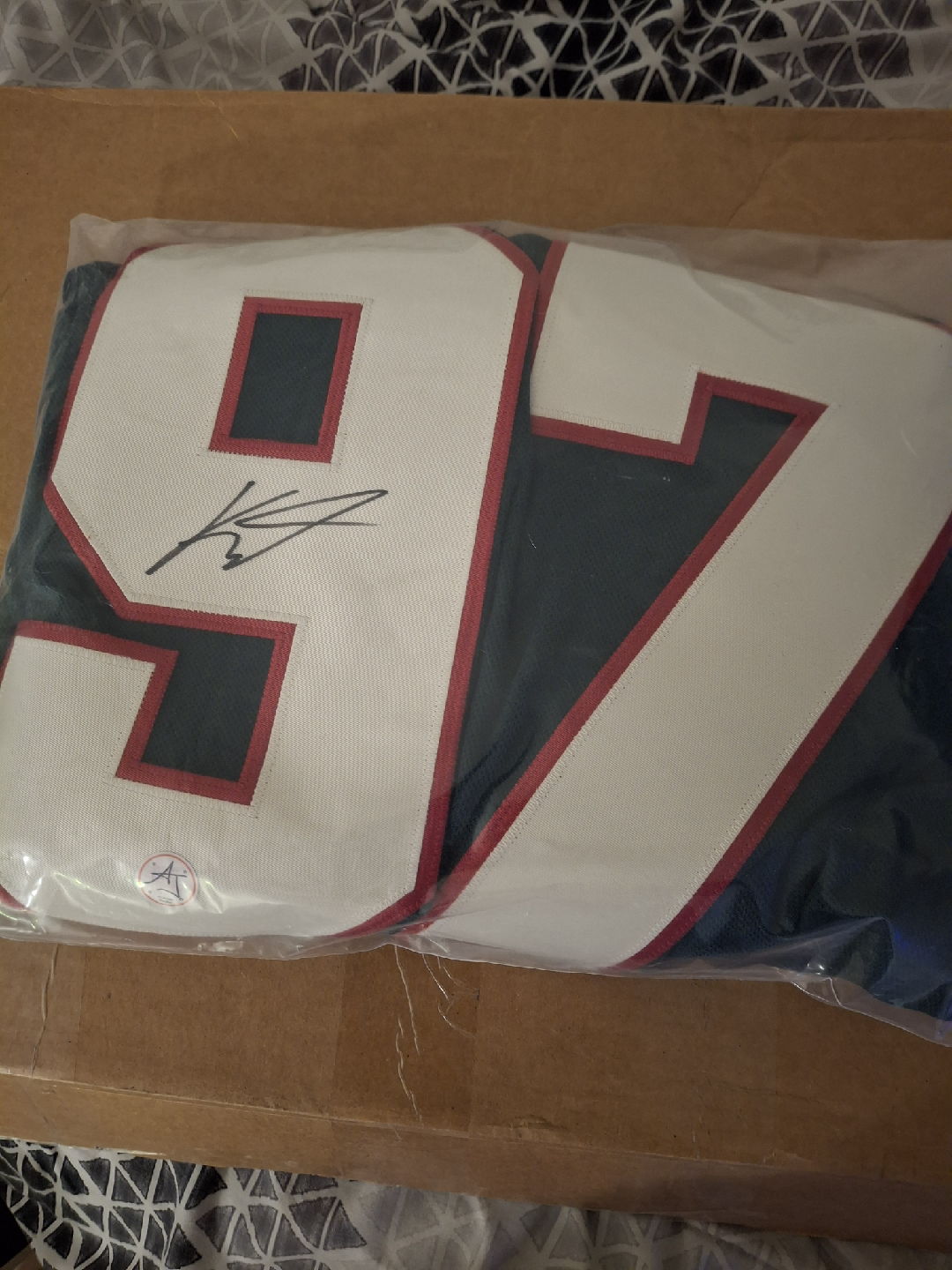 Autographed NHL Jersey's
