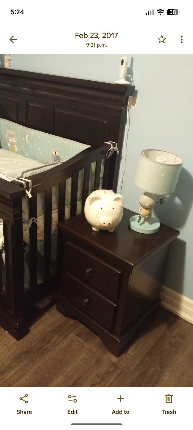 Owl Crib Bedding Set image indicator(3)