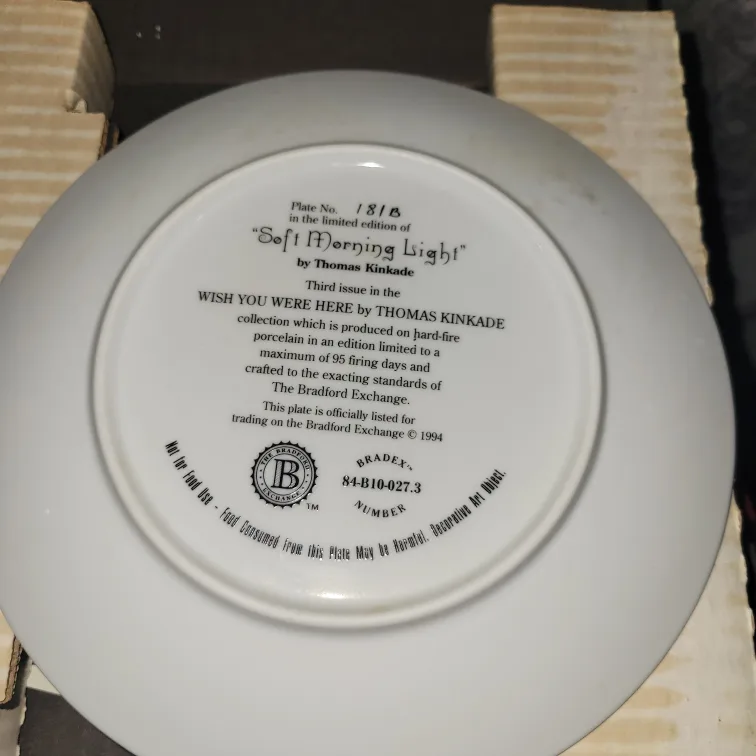 *Lot* Norman Rockwell Collector Plates image indicator(8)