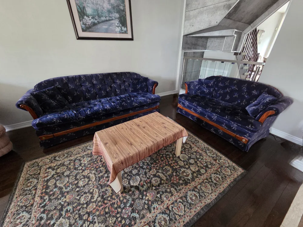 Sofa and Loveseat Set with 4 cushions image indicator(4)