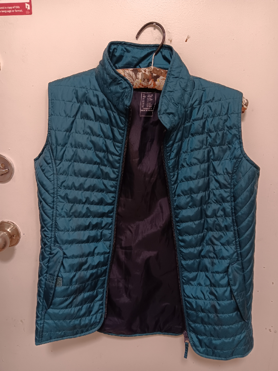 Fouganza Padded Vest - Kids Size US 14