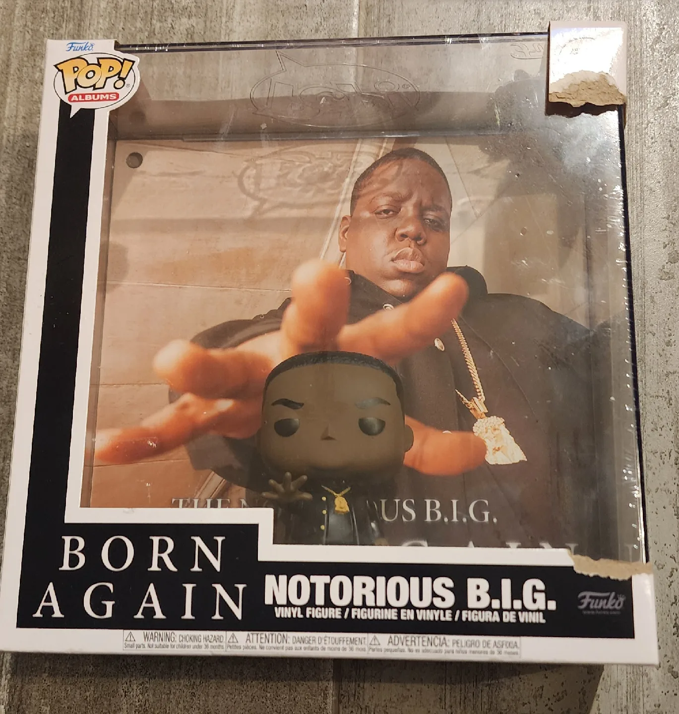 Funko Pop! Notorious B.I.G. - Born Again Brand New image indicator(4)