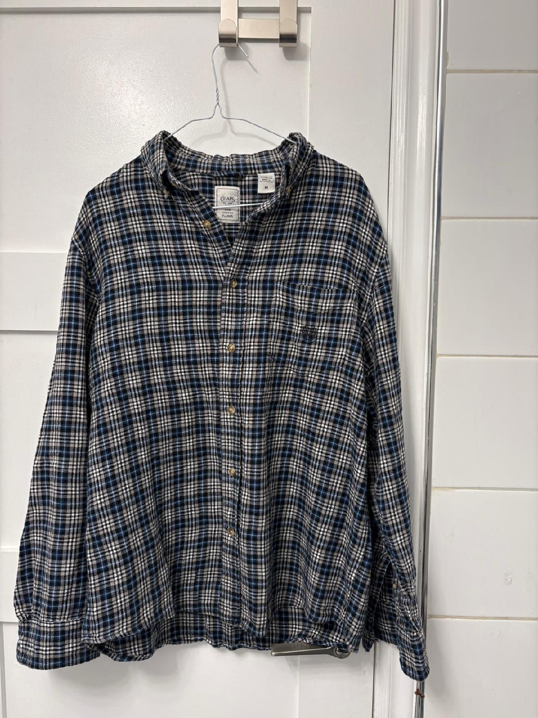 Chaps Flannel Shirt - Size M