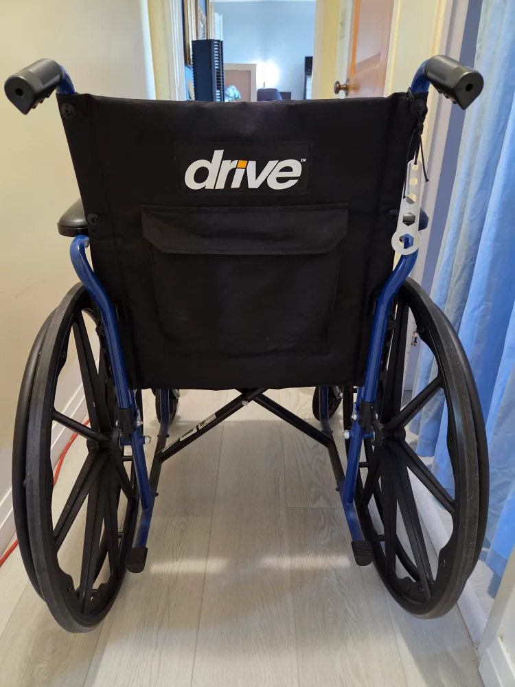 Wheelchair - Blue Frame