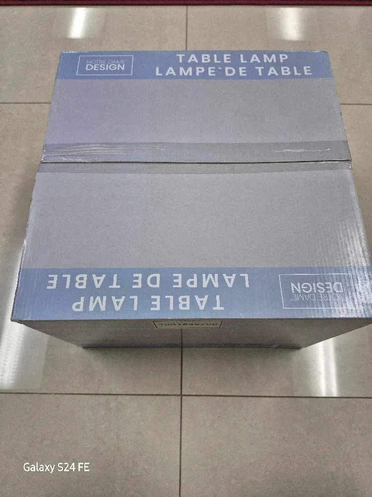 Notre Dame Design Black Table Lamp image indicator(3)