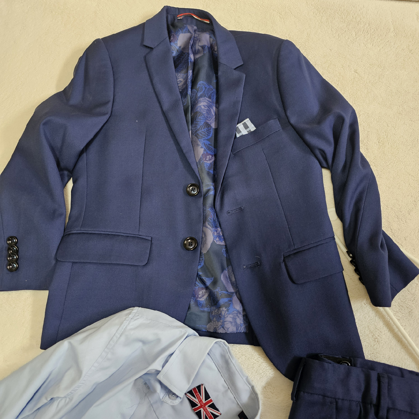 Boys 3-Piece Suit - Jacket, Pants & Shirt - photo 2