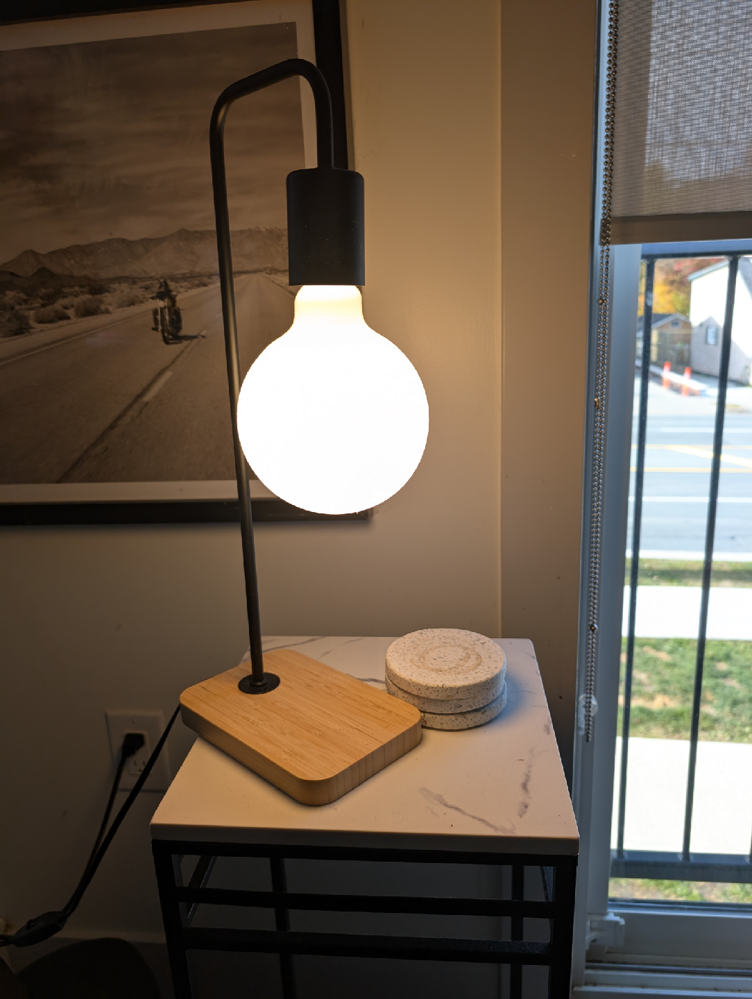 Modern Globe Table Lamp