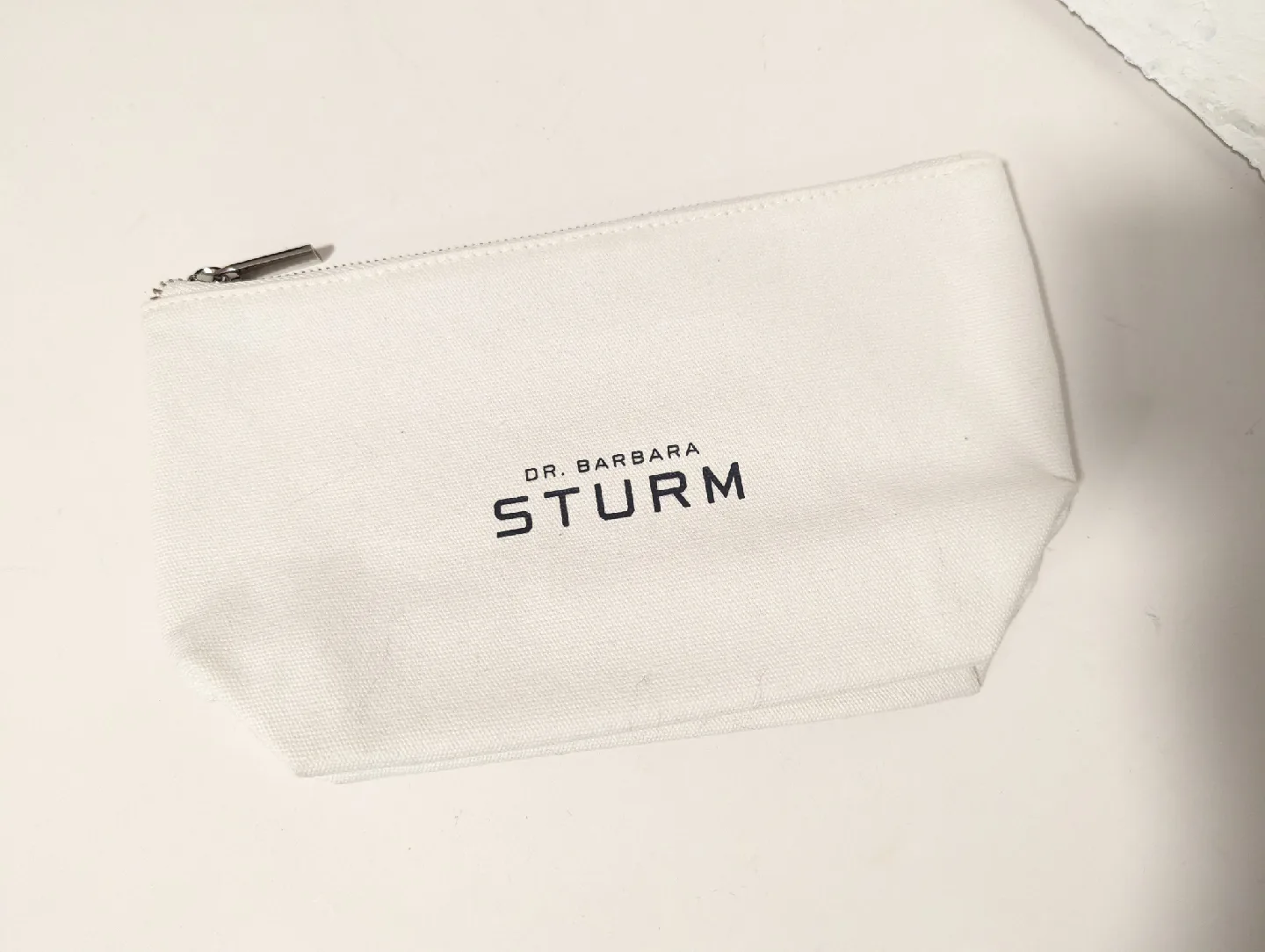 Dr. Barbara Sturm White Cosmetic Pouch thumbnail