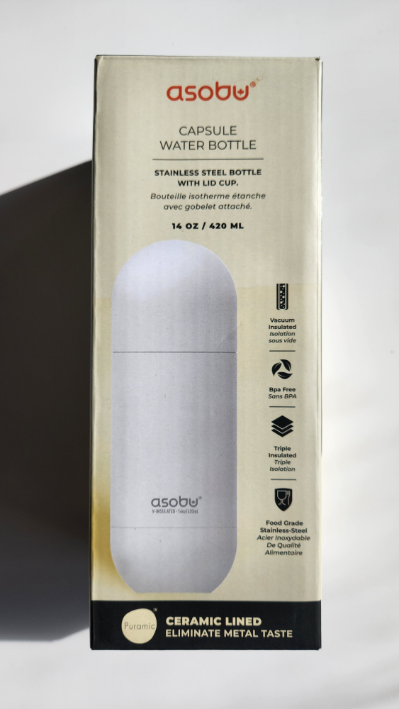 Asobu Capsule Water Bottle 14oz