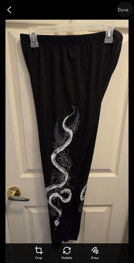Romwe Black Leggings - Size XL