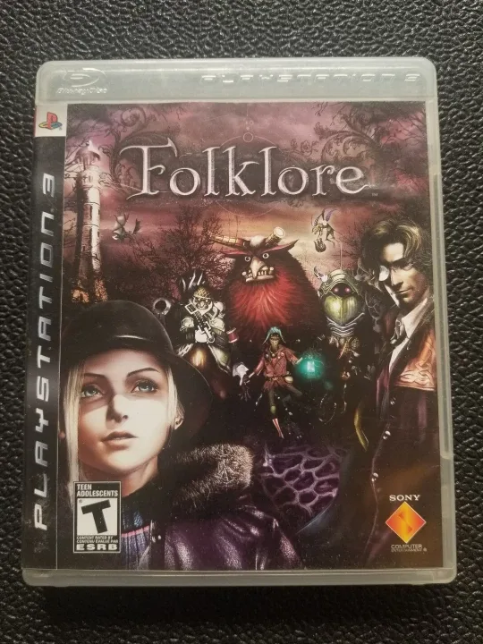 Ps3 FOLKLORE cib with manual Black Label PlayStation 3 image indicator(2)