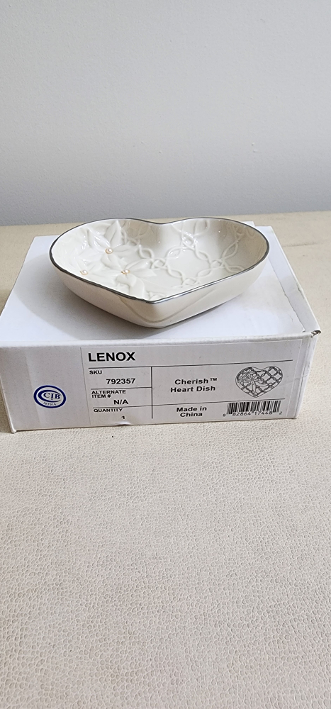 Lenox Cherish Heart Dish - photo 2