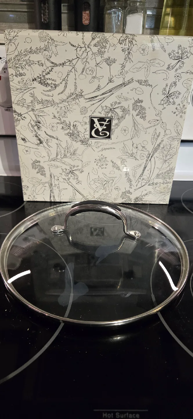 Epicurean Selections 10" Frying Pan Glass Lid - New image indicator(2)