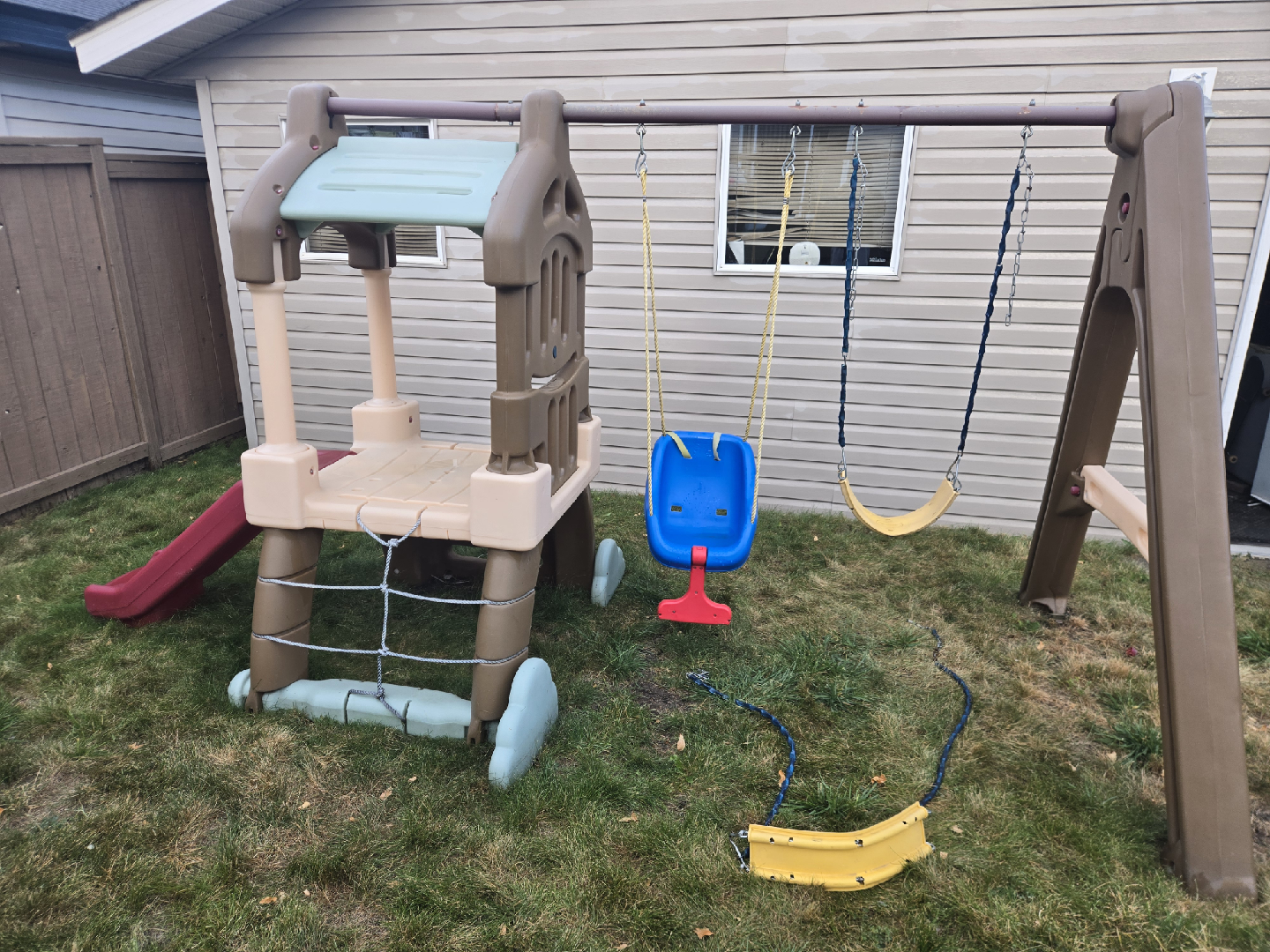 Little Tikes Kids Play Set with Slide & Swings - photo 2