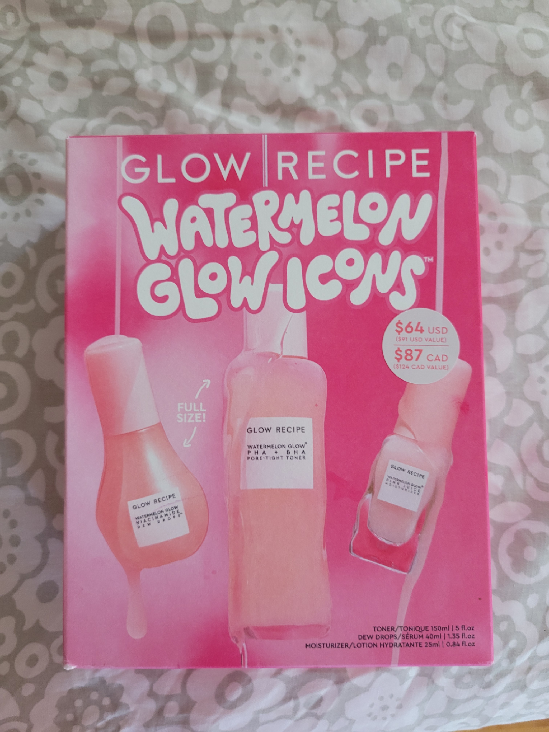 Glow Recipe & Tatcha Skincare Sets