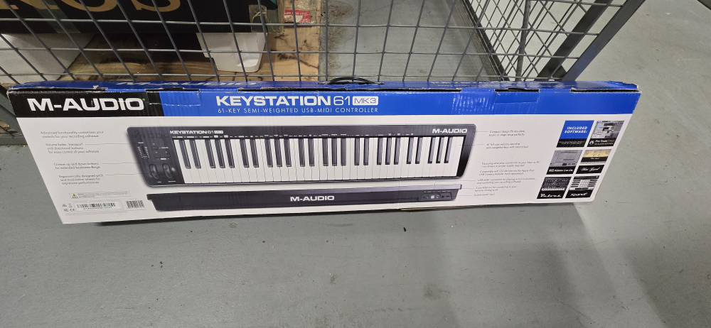 New M-Audio Keystation 61 MK3 USB MIDI Keyboard - photo 2
