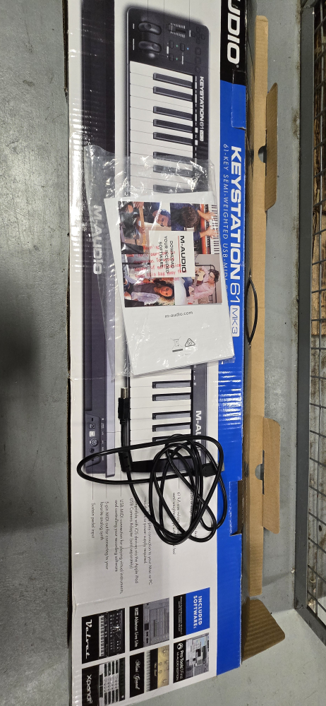 New M-Audio Keystation 61 MK3 USB MIDI Keyboard - photo 4