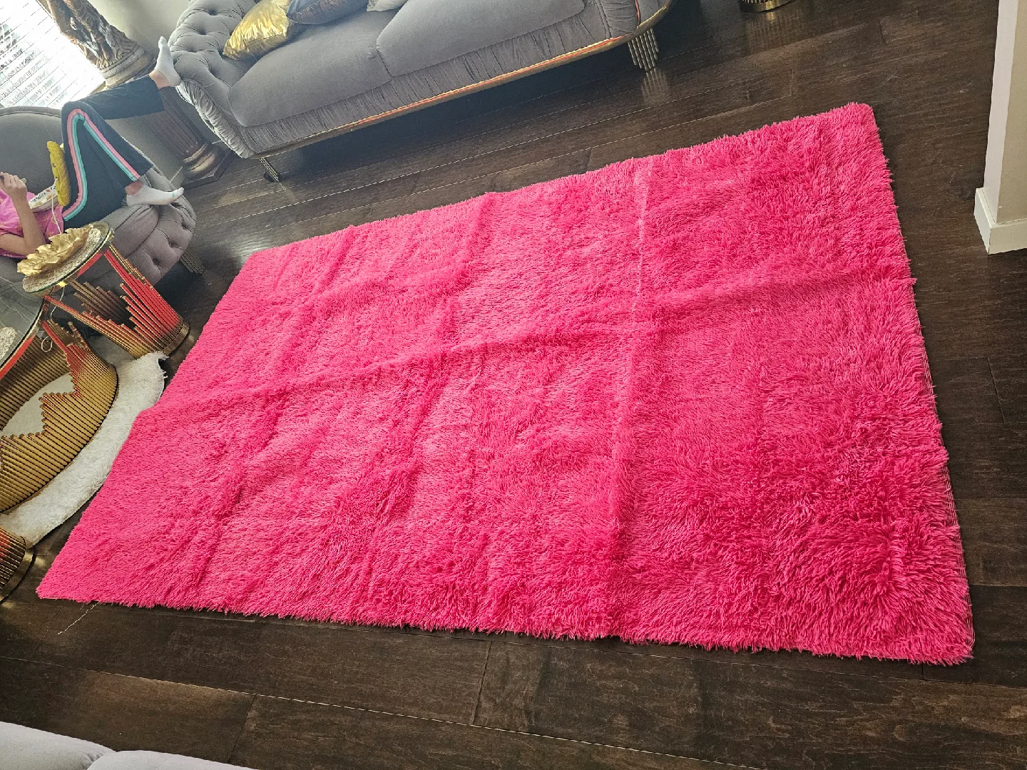 Carpet size 98×63 inches (New never used) thumbnail