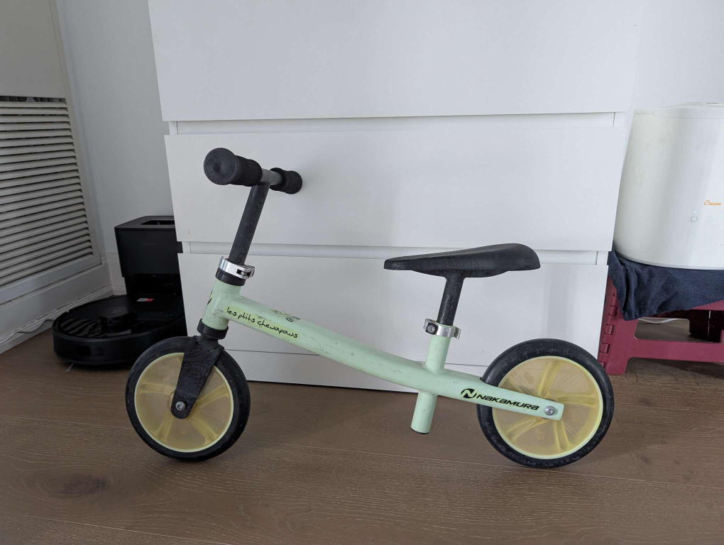 Nakamura Balance Bike - Kids' First Ride!