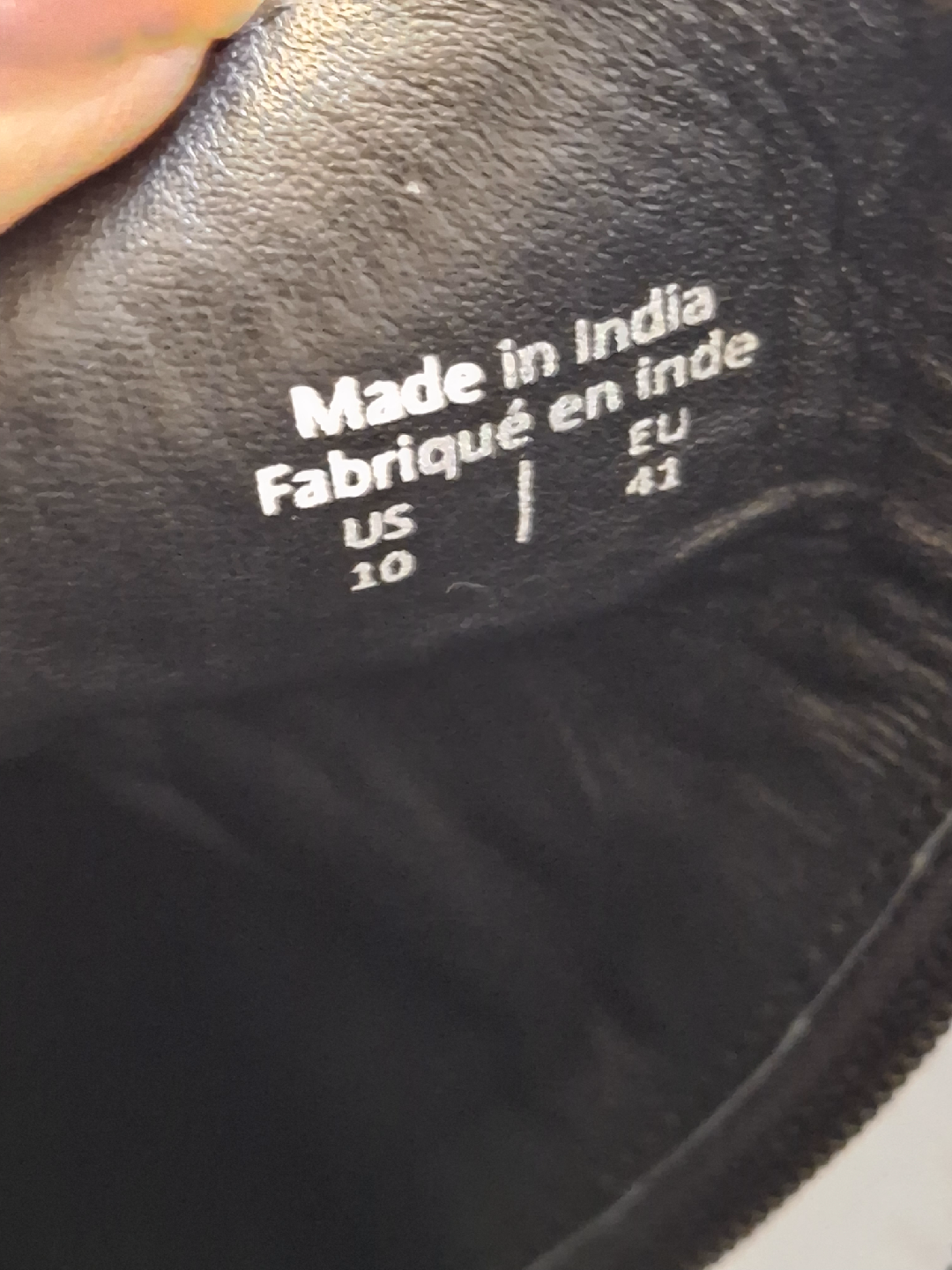 Floyd Black Leather Western Boots - Size 10 - photo 3
