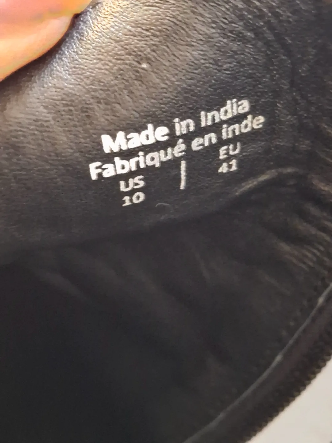 Floyd Black Leather Western Boots - Size 10 image indicator(3)