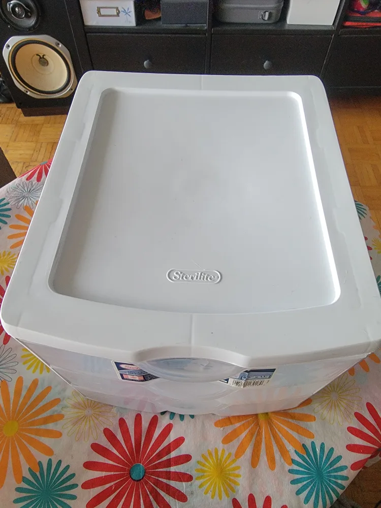 Sterilite 3 Drawer Unit - 13.5" x 11" x 9.5" image indicator(3)