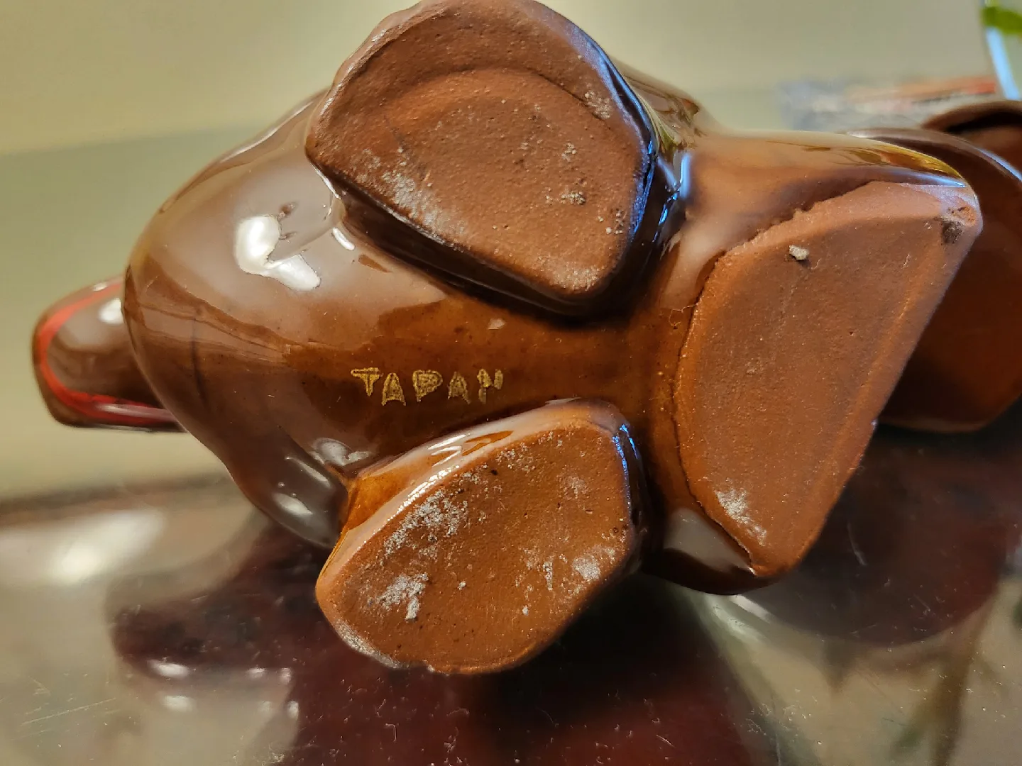 Vintage dachshund planter or catchall tray image indicator(3)