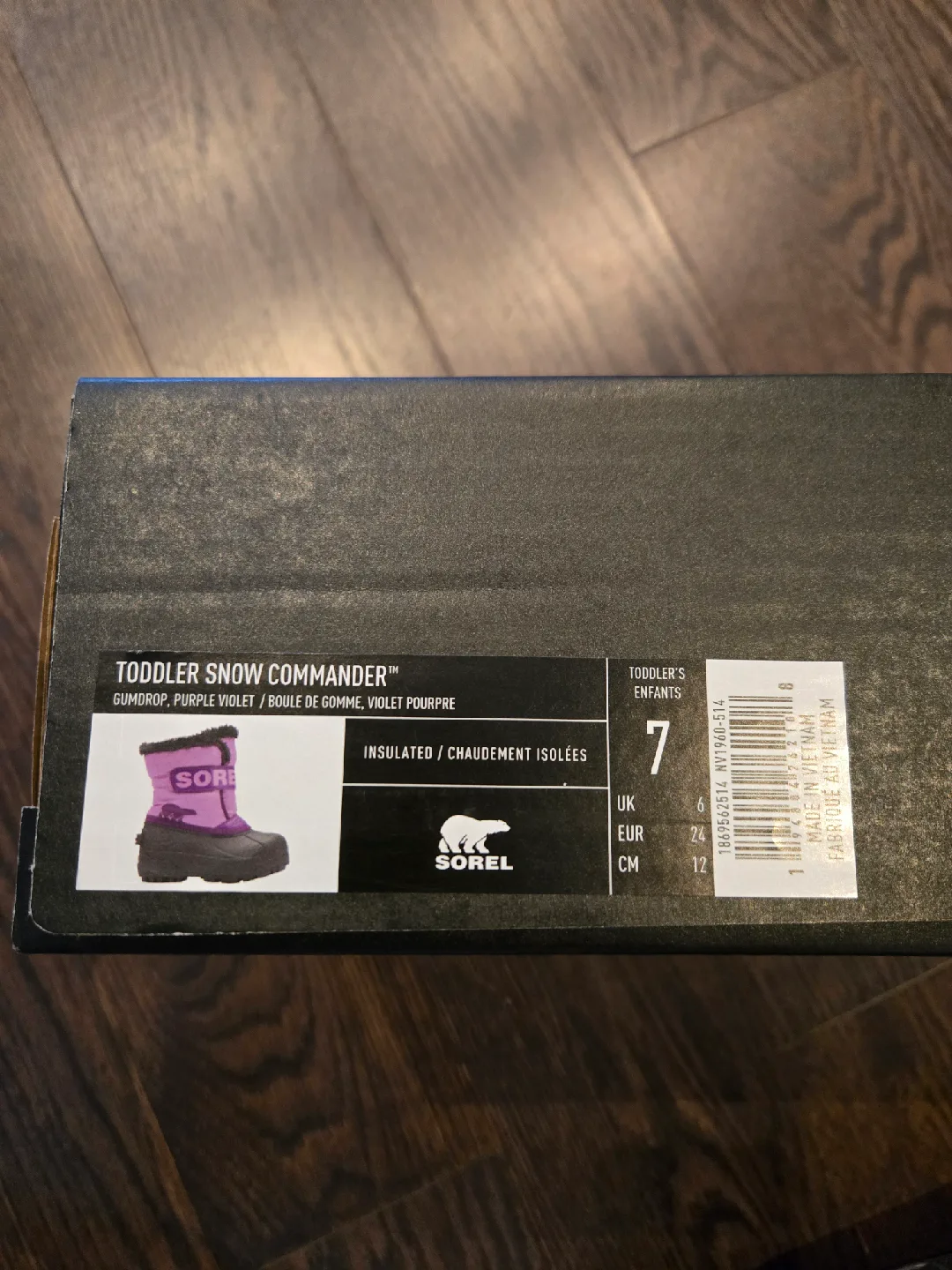 Sorel Toddler Snow Commander Boots - Size 7