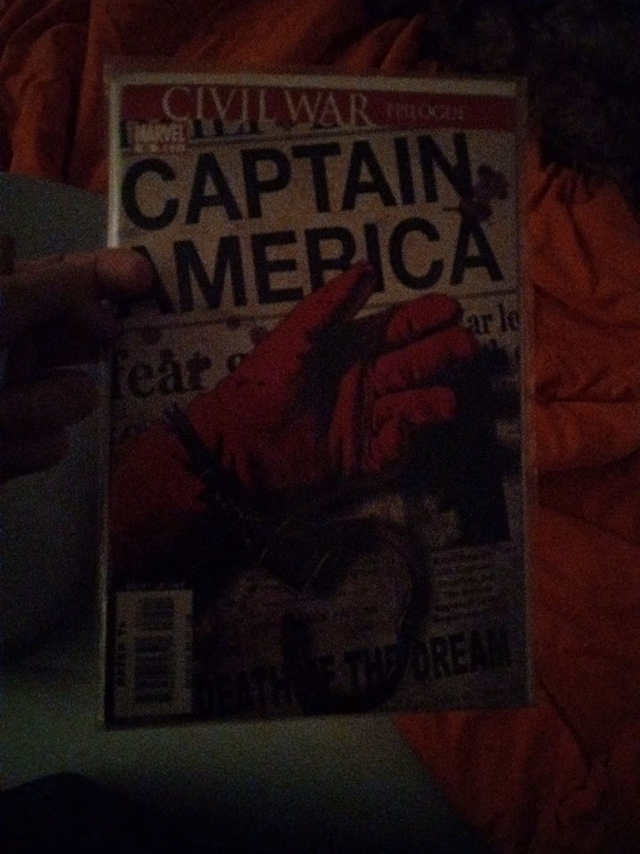 Captain America Comic Book - Civil War Epilogue - photo 2