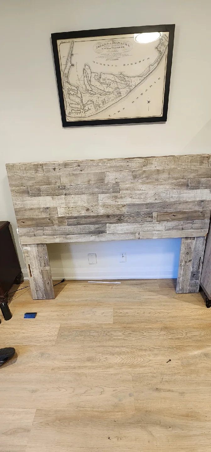 Queen Size Bed Frame with Headboard image indicator(7)