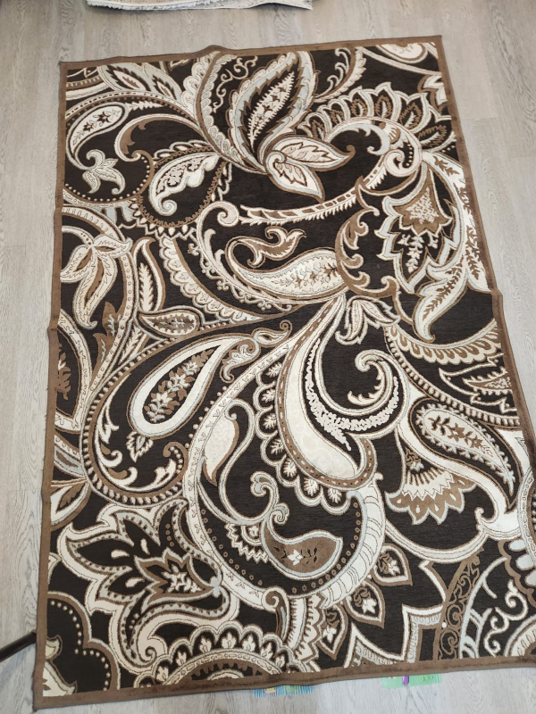 Ambrose Area Rug 5'3" x 7'6" Dark Chocolate/Brown - photo 2