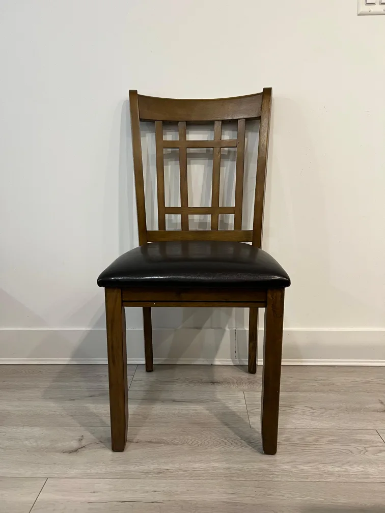 Dena 5pc Dining Set with Table4 Chairs, 42-60"W Extension image indicator(5)