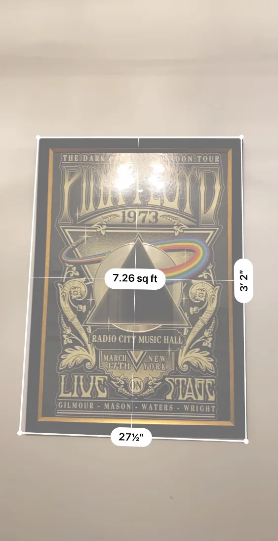 Pink Floyd 1973 Dark Side of the Moon Tour Poster image indicator(2)