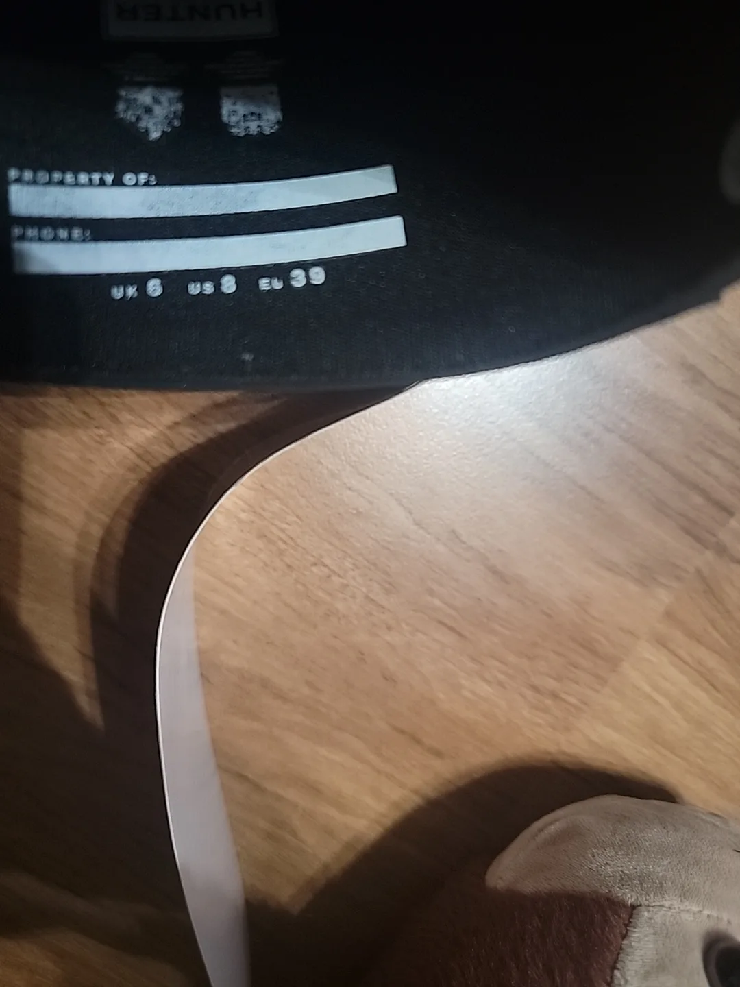 Hunter Women's Rain Boots - Size 8 - Black - New in Box image indicator(8)