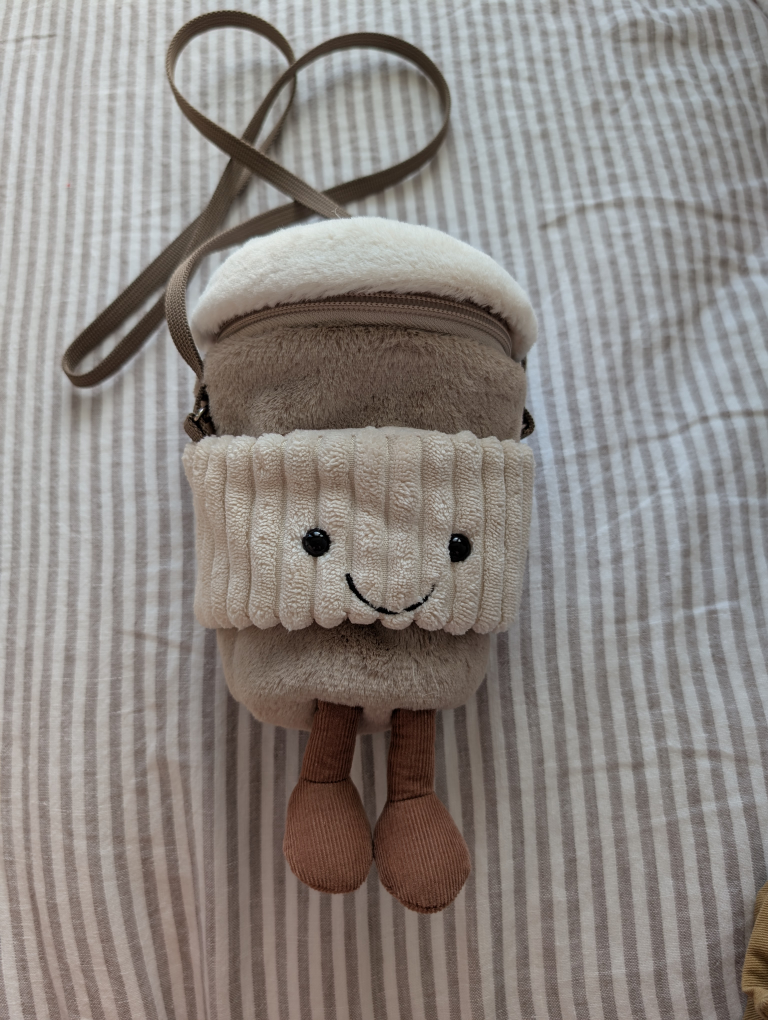 Jellycat Amuseable Coffee to Go Purse