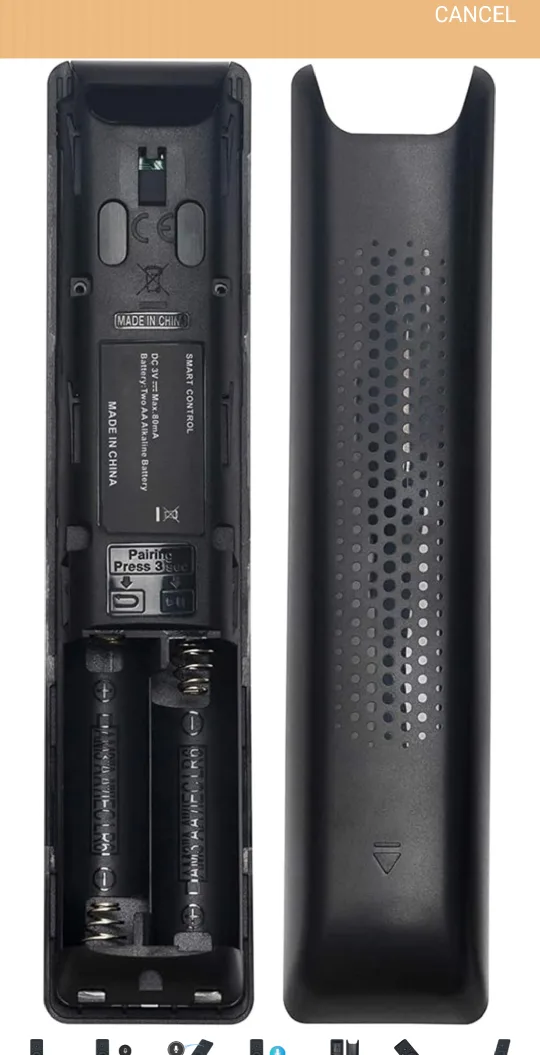 Samsung Smart TV Remote - voice control image indicator(5)