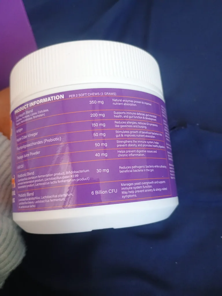 Probiotic HapWag 90 Chewable Tablets for Dogs image indicator(4)