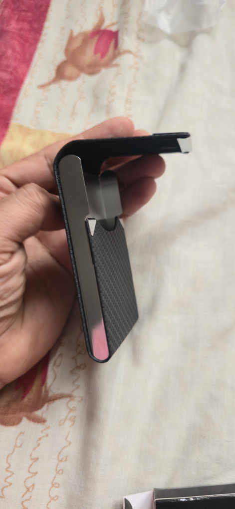 Business Card Holder - Black Carbon Fiber - photo 2