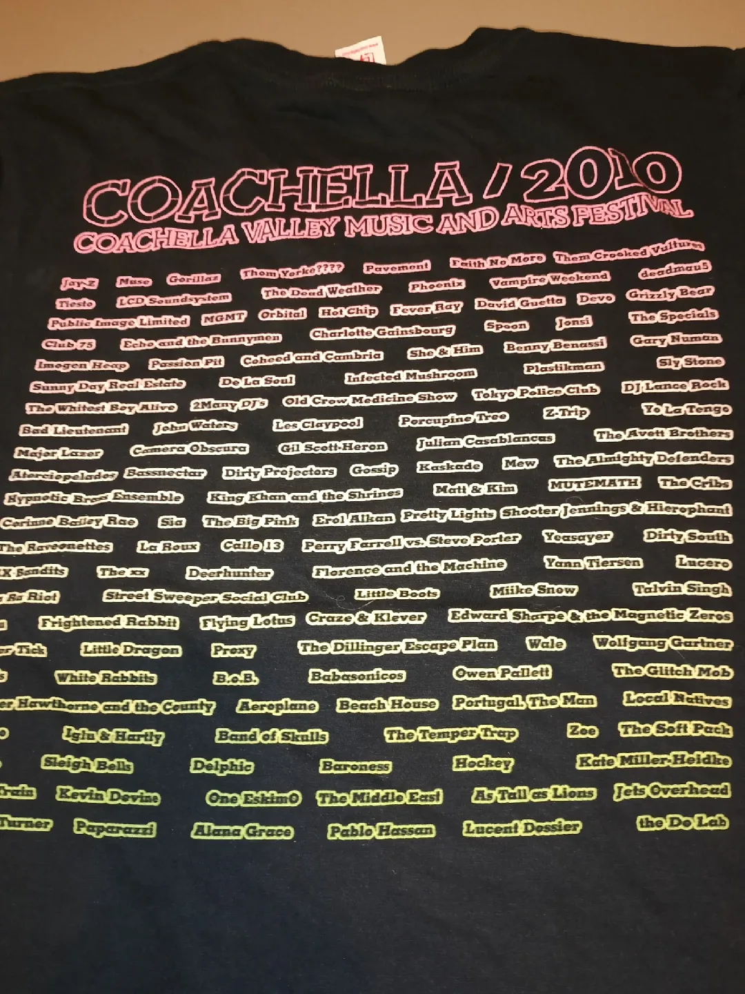 Coachella 2010 Music Festival T-Shirt image indicator(3)