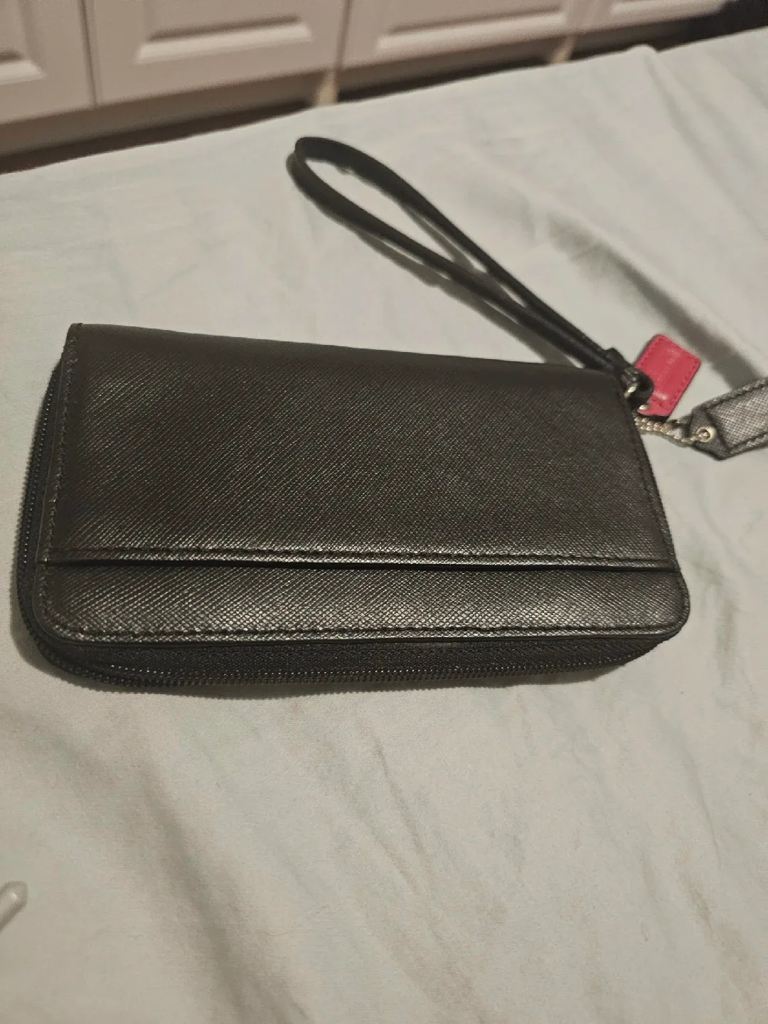 Coach Black Wristlet Wallet image indicator(2)