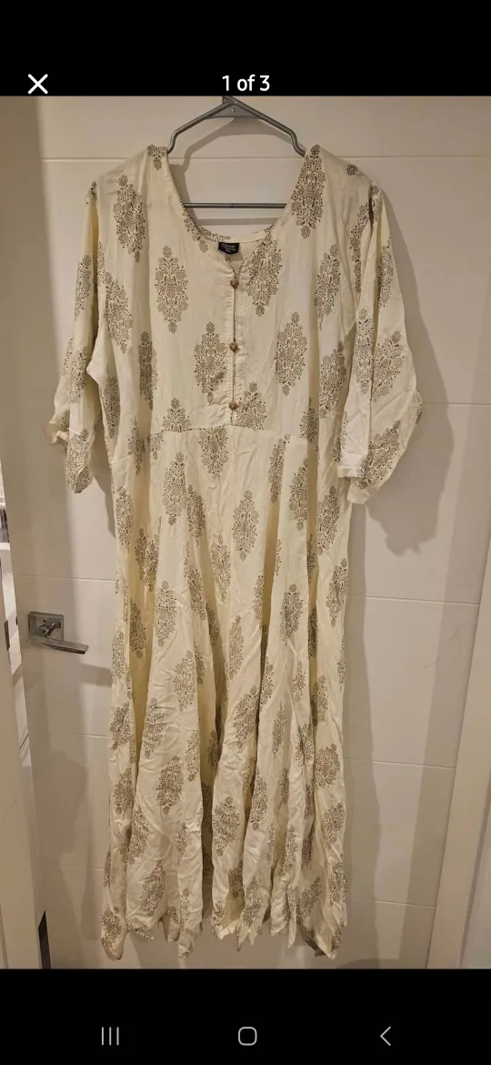 Patterned Dress / Punjabi Suit / Indian top