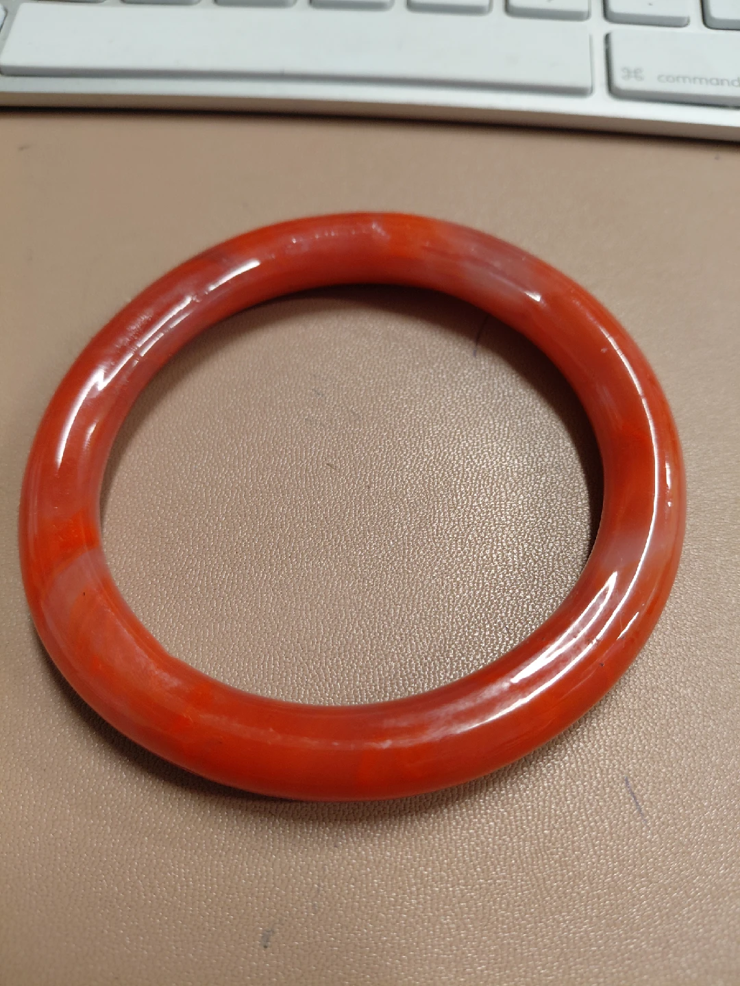 Jade brick color bangle - photo 2
