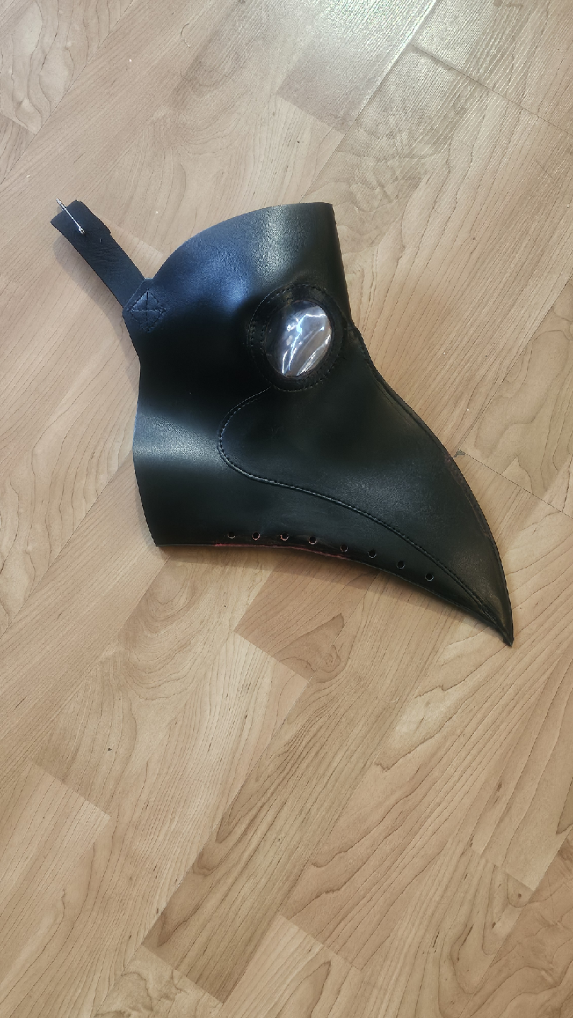 Plague Doctor Mask - Black