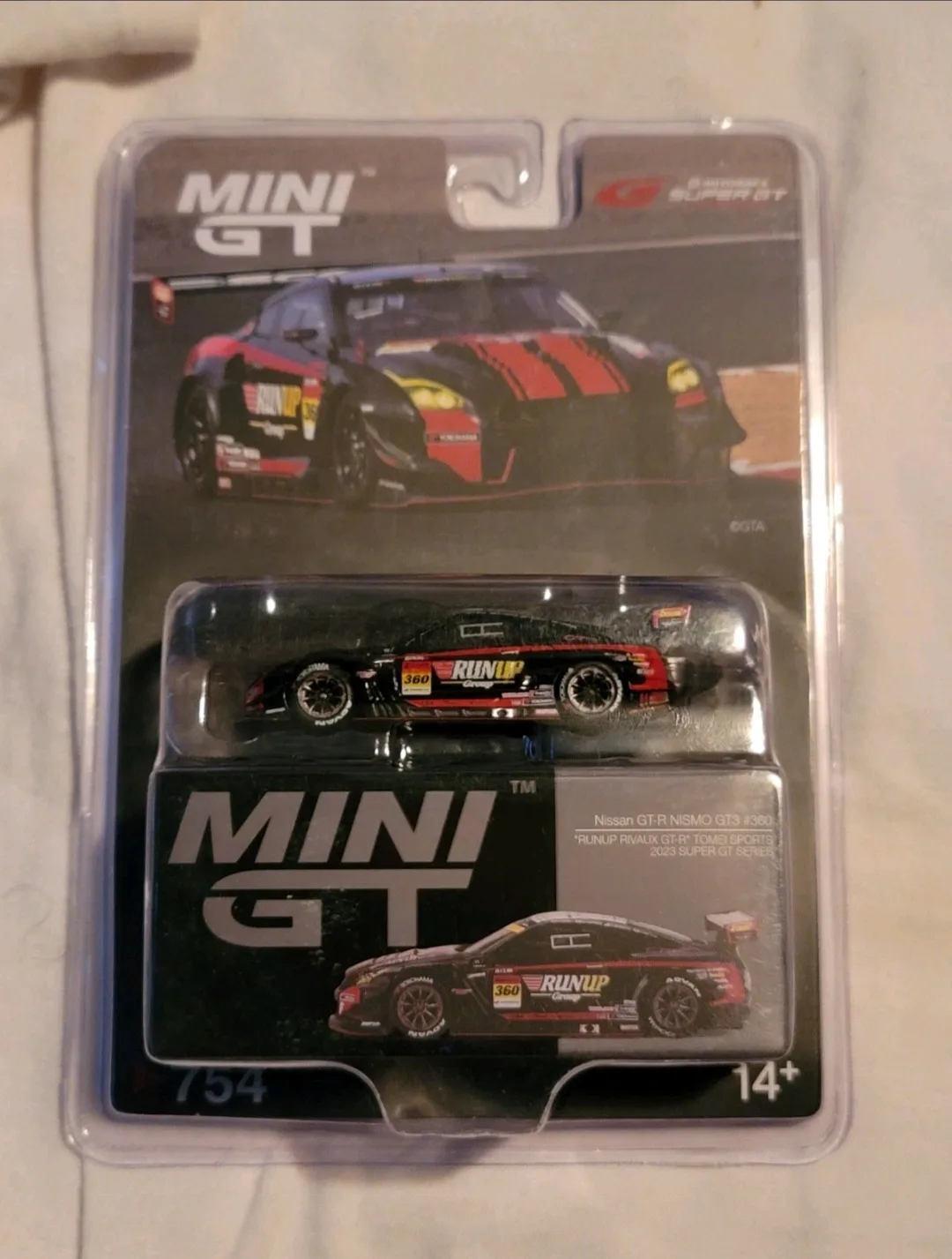 MINI GT Nissan GT-R NISMO GT3 #360 thumbnail