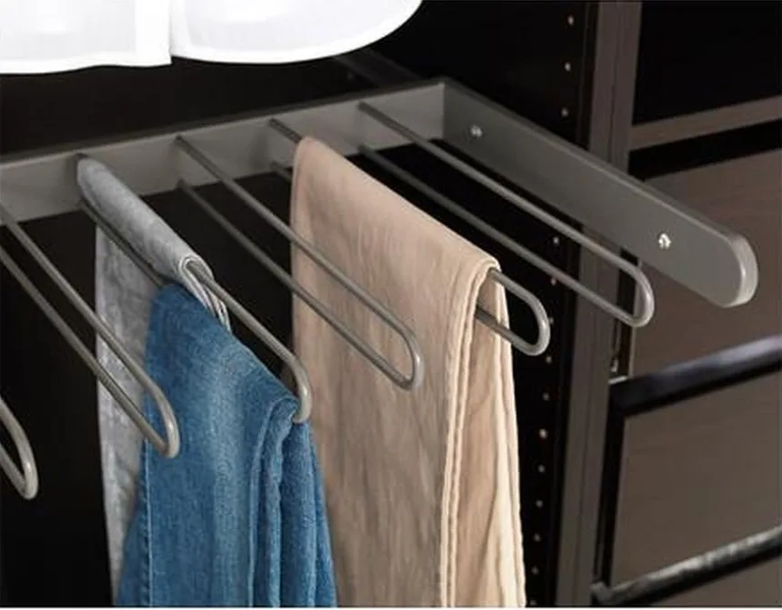 Ikea Komplement Grey pull out  Pants Hanger image indicator(2)