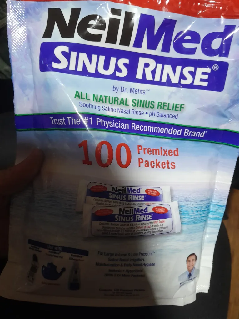 NeilMed Sinus Rinse 100 Premixed Packets thumbnail