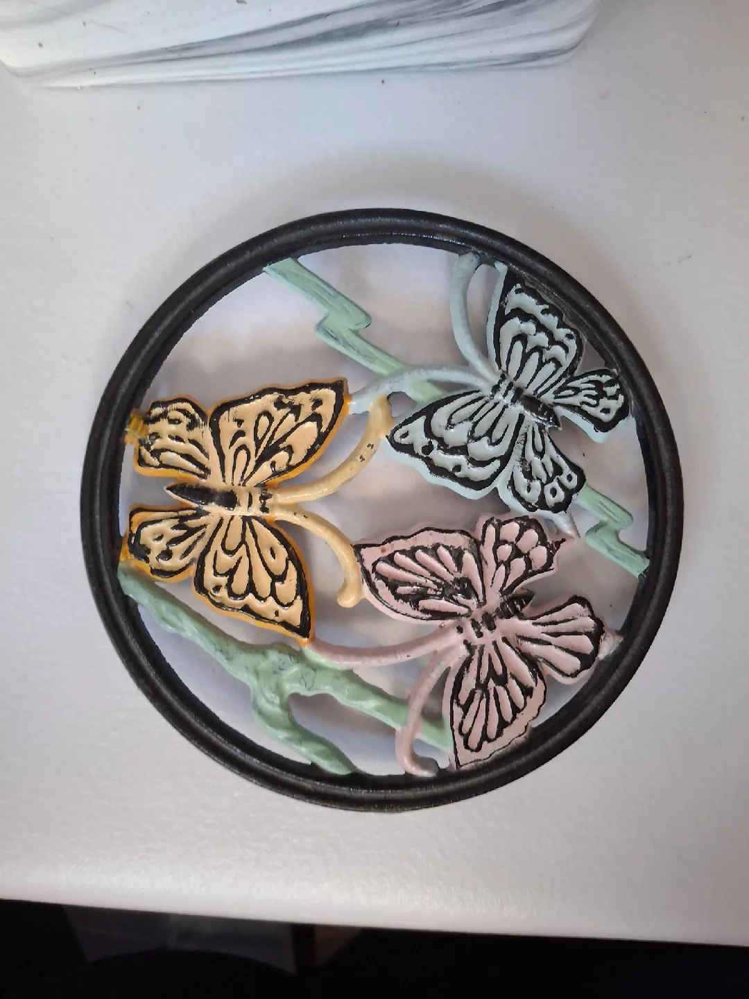 Butterfly Metal Trivet image indicator(5)